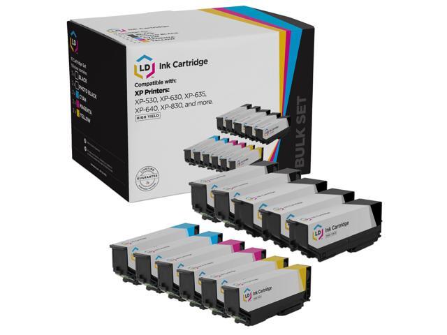 LD Replacement Epson 410XL Ink Set: 3 Black, 2 Cyan, 2 Magenta, 2 Yellow, 2PB