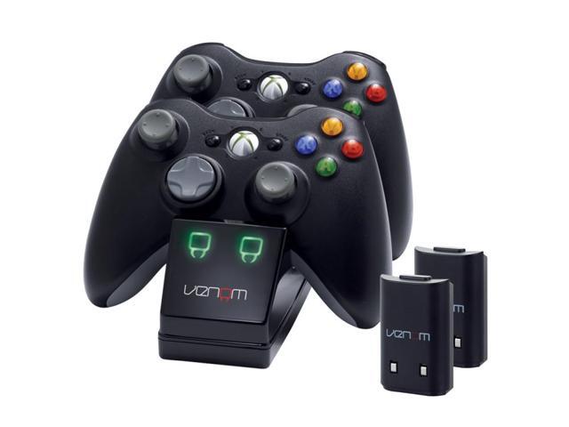 Venom Gaming Xbox 360 Twin Charge Docking Station with 2 x Rechargeable Battery Packs (Xbox 360) VS2891