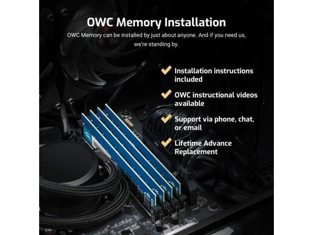 OWC 4GB DDR3 1333 PC3-10600 CL9 2Rx8 240-pin 1.5V Workstation Server ECC Unbuffered UDIMM Memory RAM Module