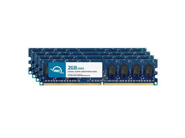 OWC 8GB (4x2GB) DDR2 533 PC2-4200 CL4 2Rx8 240-pin 1.8V Non-ECC UDIMM Memory RAM Module Upgrade Kit for Select Desktops