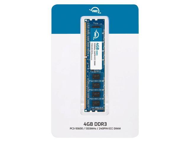OWC 4GB DDR3 1333 PC3-10600 CL9 2Rx8 240-pin 1.5V Workstation Server ECC Unbuffered UDIMM Memory RAM Module