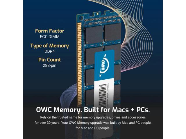 OWC 8GB DDR4 3200MHz PC4-25600 CL22 1RX8 ECC Unbuffered UDIMM 1.2V 288-pin Workstation Server Memory RAM