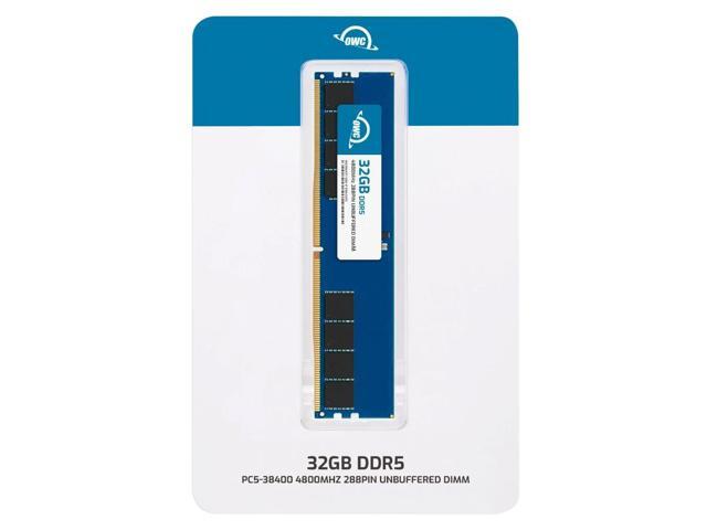 OWC 32GB Replacement for Samsung M323R4GA3BB0-CQK - DDR5 4800 PC5-38400 CL40 2Rx8 288-pin 1.1V Non-ECC UDIMM Memory RAM Module Upgrade