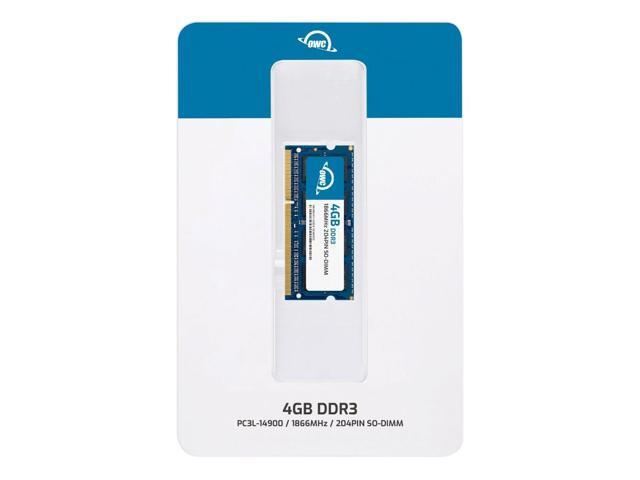 OWC 4GB DDR3L 1866 PC3L-14900 CL13 2Rx8 204-pin 1.35V Non-ECC SODIMM Memory RAM Module Upgrade Compatible with ASUSTOR AS6404T