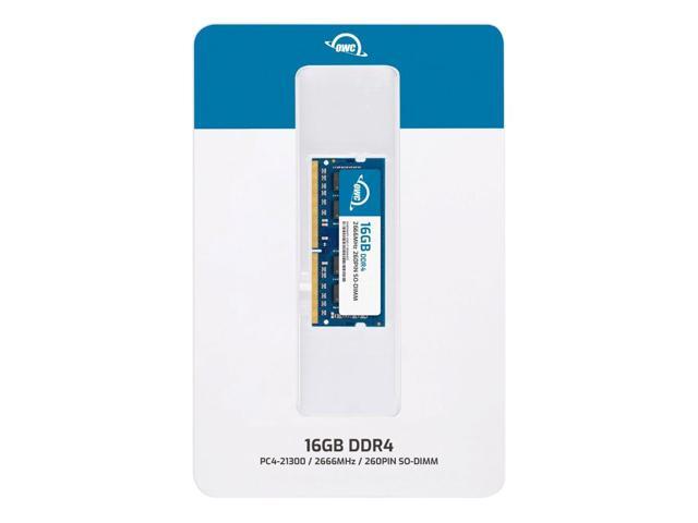 OWC 16GB DDR4 2666 PC4-21300 CL19 2Rx8 260-pin 1.2V Non-ECC SODIMM Memory RAM Module Upgrade Compatible with Synology DiskStation DS1520+