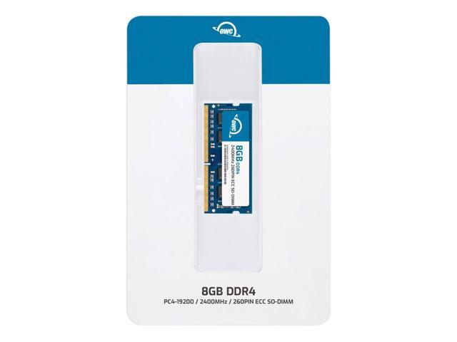 OWC 8GB DDR4 2400MHZ PC4-19200 CL17 1RX8 ECC Unbuffered SODIMM 1.2V 260-pin Memory RAM