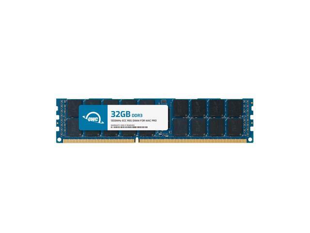 owc 32 gb (1x 32gb) pc3-10600 1333mhz ddr3 ecc-r sdram memory upgrade kit compatible with 2013 mac pro