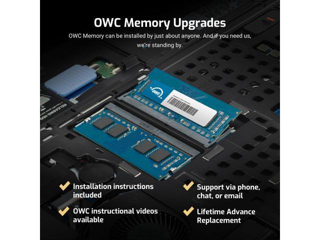 OWC 32.0GB (4 x8GB) PC8500 DDR3 1066 MHz 240 pin Memory RAM Upgrade Kit Compatible with 2009 iMac 27 inch, (OWC8566DDR3S32S)