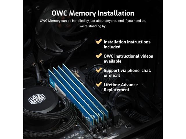 OWC 48GB (6x8GB) DDR3 ECC CL9 PC3-10600 1333MHz SDRAM Memory Upgrade Module Compatible with 2009 2010 2012 Mac Pro Nehalem & Westmere Models...