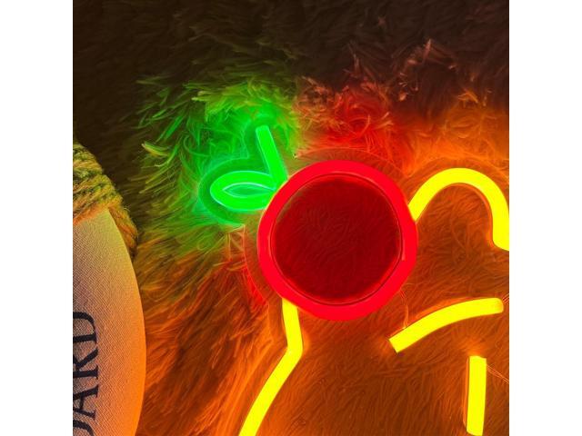 Capybara Neon Sign Super Bright Acrylic Dimmable Cute Animal Led Light Size 13.7x13.7 in Capybara Neon Light for Window Store Display Beer Bar...