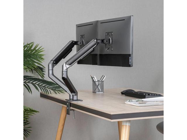 Desky Dual Spring Eco Monitor Arm - Space Gray - image 4