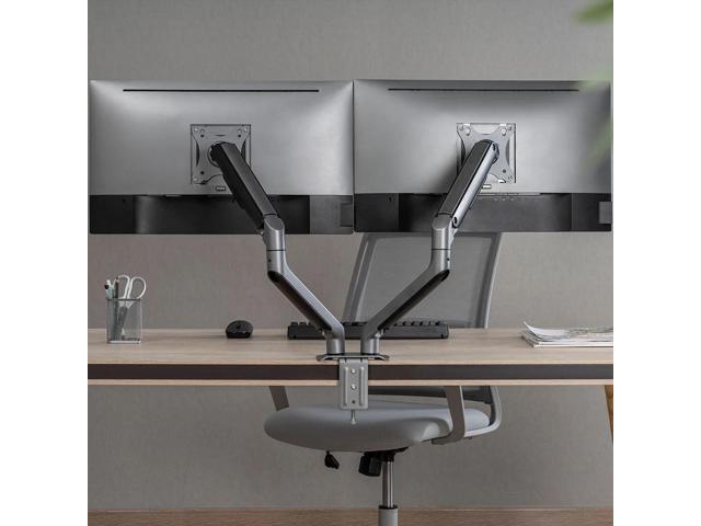 Desky Dual Spring Eco Monitor Arm - Space Gray - image 7