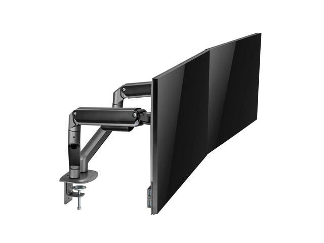 Desky Dual Spring Eco Monitor Arm - Silver - image 7