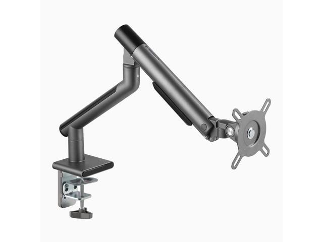 Desky Single Slim Aluminium Monitor Arm - White
