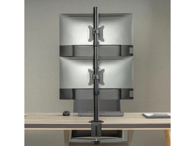Desky Eco Vertical Monitor Mount - Black