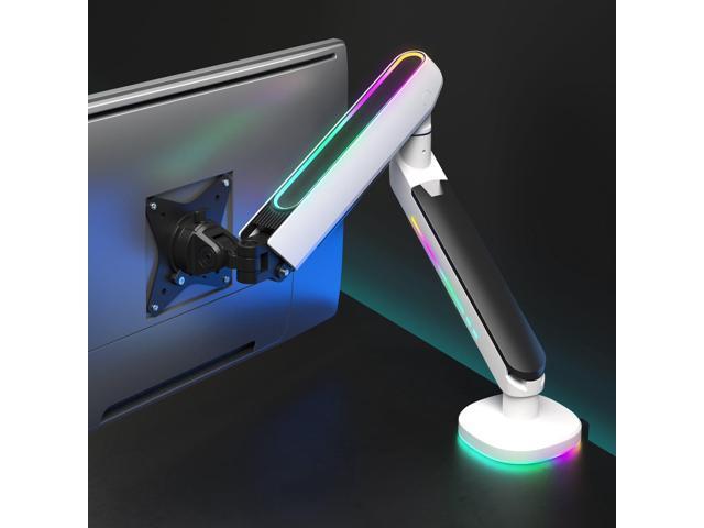 Desky Single LED Monitor Arm - Space Gray
