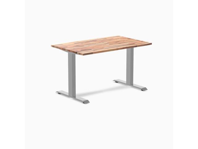 Desky Zero Softwood Office Desk - Acacia / 48 x 30 in / Grey