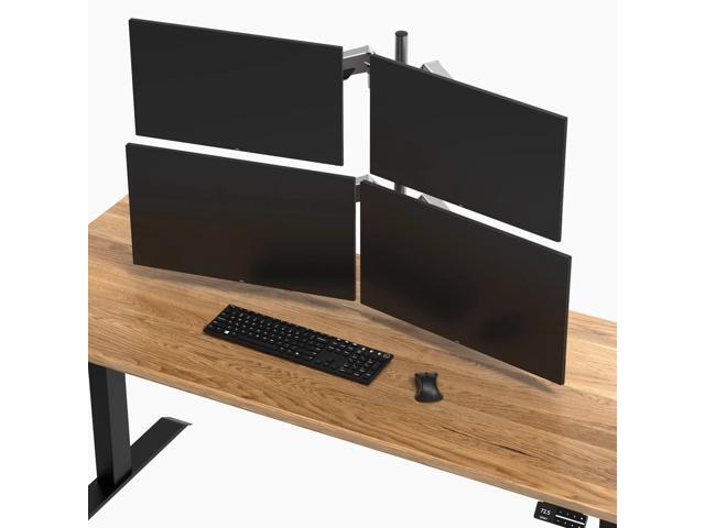 Desky Quad Monitor Arm - Black