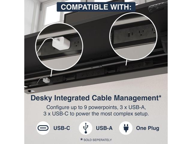 Desky Single LED Gaming Monitor Arm