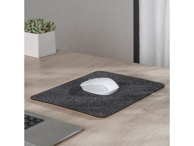 Desky Cork/Felt Desk Pad - Small 11x8.6 in / Light Gray