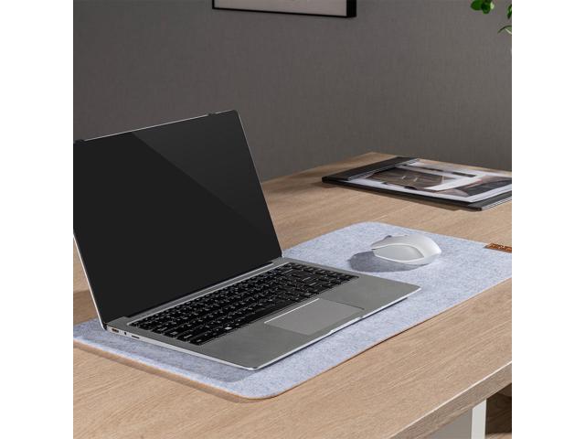 Desky Cork/Felt Desk Pad - Medium 24.4x11.8 in / Light Gray