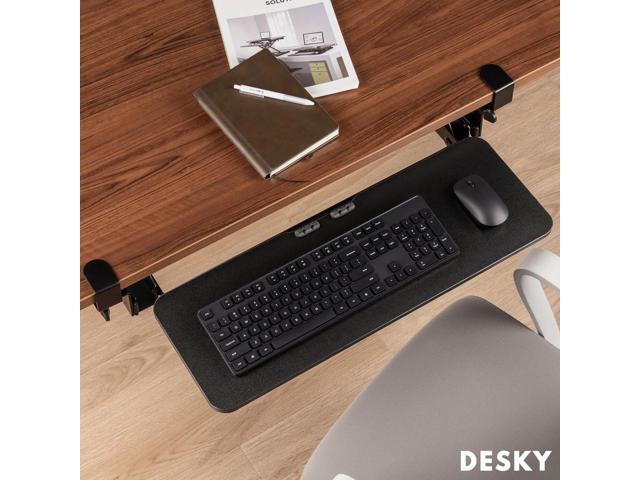 Desky Keyboard Tray - White