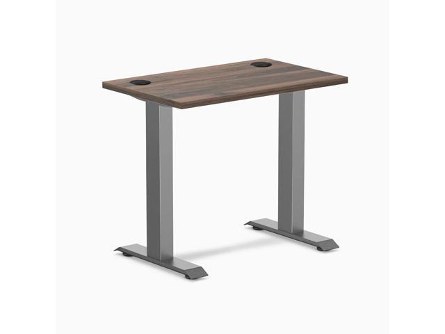 Desky Zero Mini Office Desk - Jarrah Legno / 32 x 20 in / Space Gray