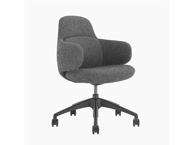 Desky Arco Office Chair - Charcoal Black