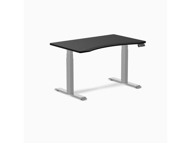 Desky Alpha Dual Sit Stand Gaming Desk - Ergo Edge / 47.2 x 29.5 in / Gray