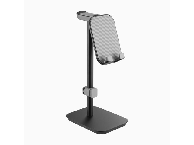 Desky Headphone and Phone Stand - Black