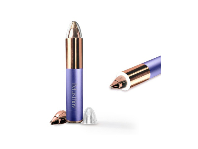 iMusthav Mini Portable Painless Eyebrow Remover Trimmer for Women, Eyebrow Razor Epilator Pen,18K Gold-Plated Hypoallergenic Precision Pencil-tip....