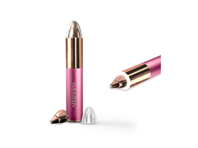 iMusthav Mini Portable Painless Eyebrow Remover Trimmer for Women, Eyebrow Razor Epilator Pen,18K Gold-Plated Hypoallergenic Precision Pencil-tip....