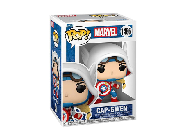 Funko POP Marvel Spider-Gwen Gwenverse Cap-Gwen - 83724