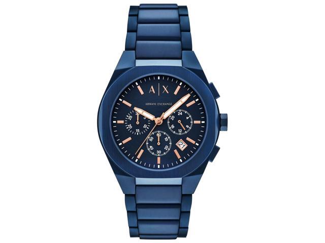 Armani Exchange Men's Sync Blue Dial Watch - AX4189