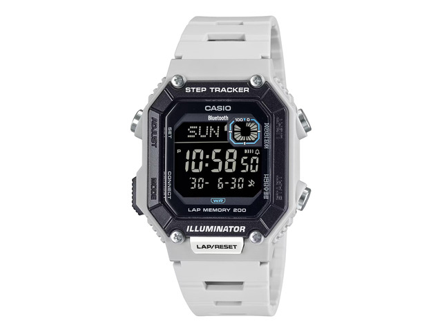 Casio Men's Digital Watch with Gray Band - WS-B1000-8BVCF