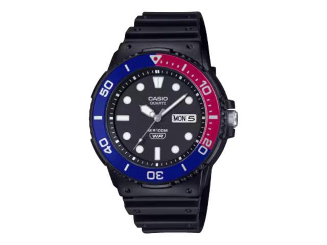 Casio Mens Black Analog Watch with Black Dial - MRW-230H-1E2VCF