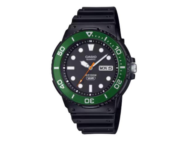 Casio Mens Black Analog Watch with Black Dial - MRW-230H-1E3VCF