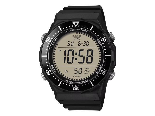 Casio Mens Black Digital Watch with Gray Dial - AE-1700H-1AVCF