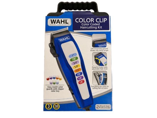 Wahl Color Pro Complete Haircutting Kit - Color Coded Clipper Set - 79702-MI