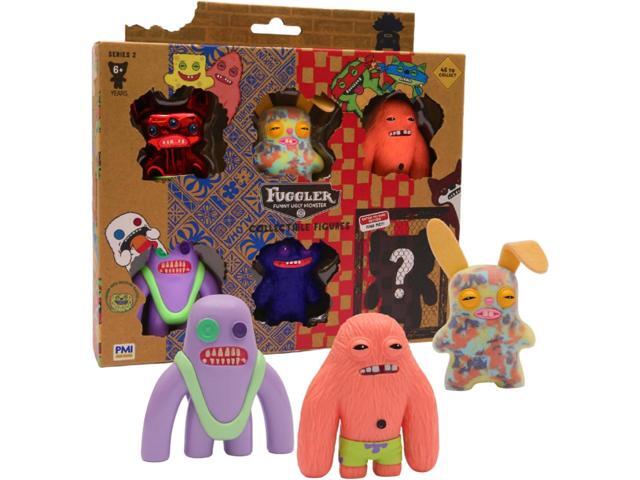 Zuru Fuggler Teenage Mutant Ninja Turtles SpongeBob 2.5 Inch Collectible Assorted Figures 6 Pack Random