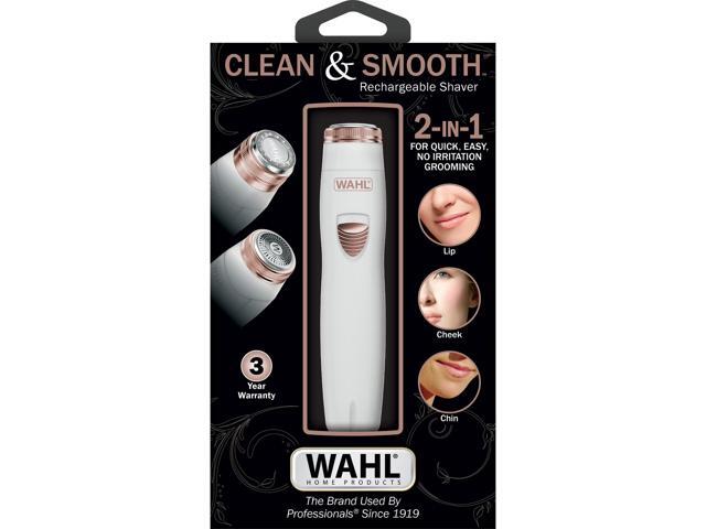Wahl Clean and Smooth Rechargeable Ladies Shaver - Multi Purpose Grooming Tool - 9865-4601-MI