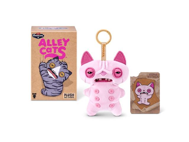 Zuru Fuggler Mini Alley Cat - Series 1 5 Inch Keyring Plush Toy - Random