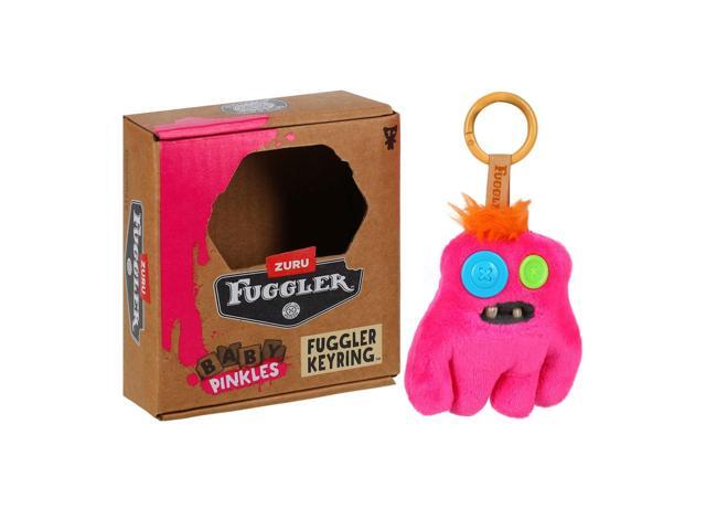 ZURU Fuggler Baby Pinkles Sasquoosh 3.5 Inch Plush Keychain