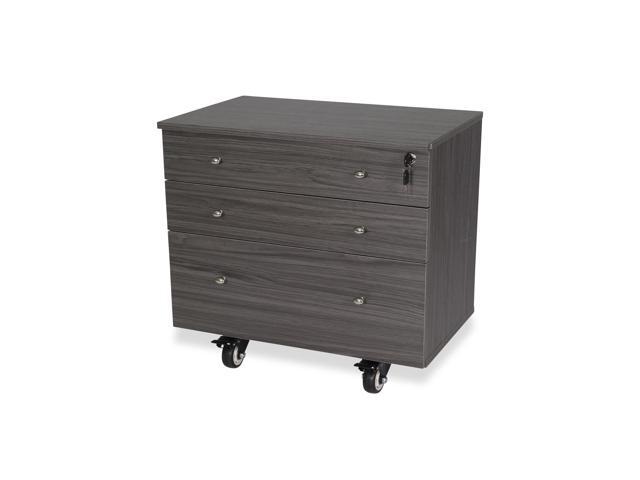 Joey Storage Cabinet with 3 Soft-Closing Drawers, Locking Feature, Heavy-Duty Casters, Compact Design for Sewing Studios, Compatible with Kangaroo...