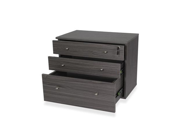 Joey Storage Cabinet with 3 Soft-Closing Drawers, Locking Feature, Heavy-Duty Casters, Compact Design for Sewing Studios, Compatible with Kangaroo...