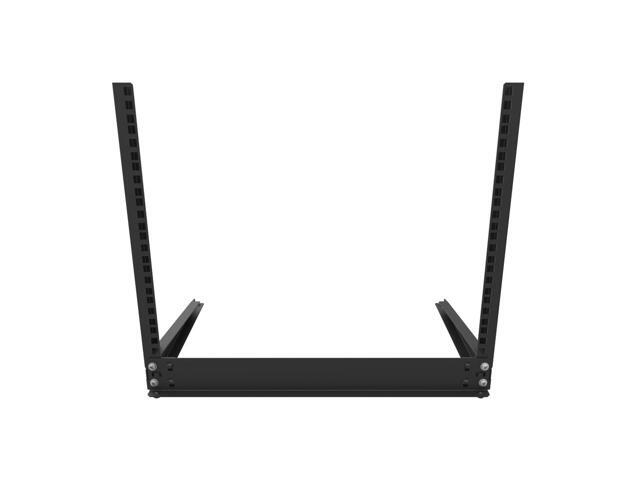 RackSolutions 8U Open Frame 2Post Desktop Server Rack - Lightweight, Compact, and Easy-to-Assemble Rack for Shallow EIA 19' Equipment