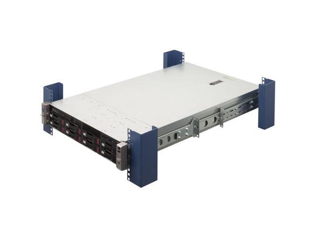 RackSolutions 2U Raven 105-A Rail for HP - Universal Slide Rail Kit for HP DL380 Gen 8, 9, 10 & SimpliVity 380 - Adjustable Mounting Depth