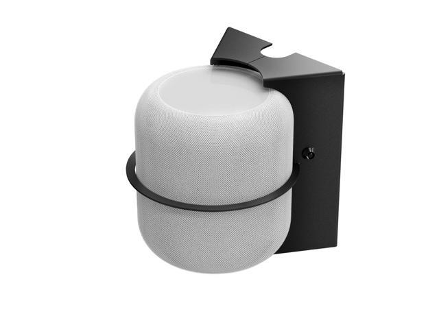 RackSolutions HomeBase Heavy Duty Speaker Secure Wall Mount for Apple HomePod (Black) Compatible with 1st Generation HomePod Model A1639 ...