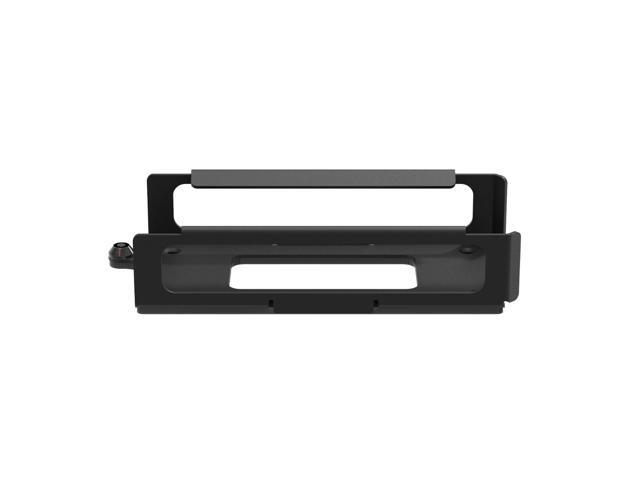 RackSolutions Secure Wall Mount L08 for Lenovo USB-C Docking Station 16 GA Steel Enclosure with Barrel Lock, Black Powder Coat Finish, Fully...