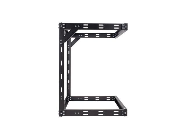 RackSolutions 12U TechEdge Wall Mount Rack 18' Depth for Secure Networking Equipment Storage